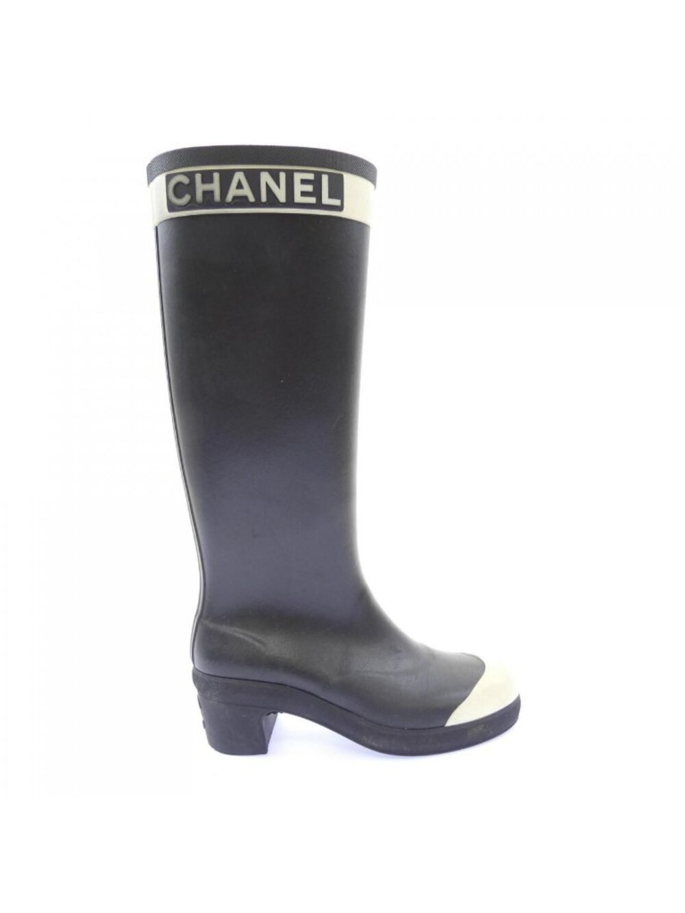 Chanel Long Boots Black